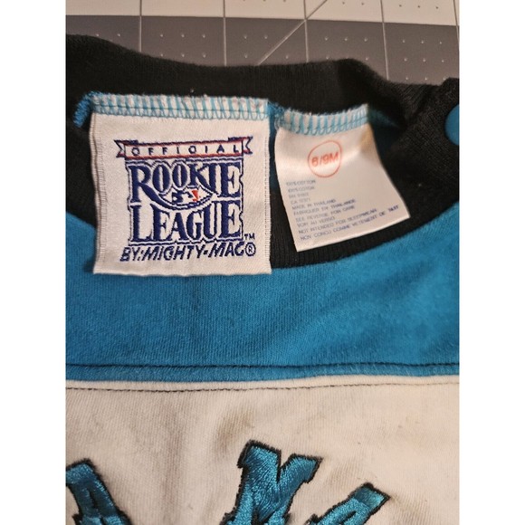 Vintage 6/9 month Mighty Mac Rookie League MLB Sleeper Florida Marlins - Picture 3 of 4